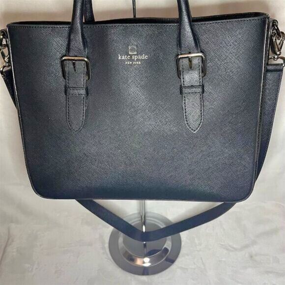 kate spade Handbags - Kate Spade Black Leather Shoulder Bag Women's Casual Handbag